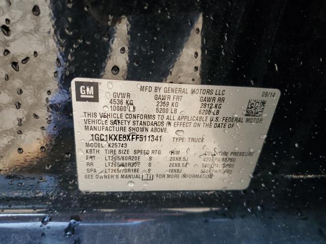 Photo 10 from auction – 2015 CHEVROLET SILVERADO with VIN 1GC1KXE8XFF511341