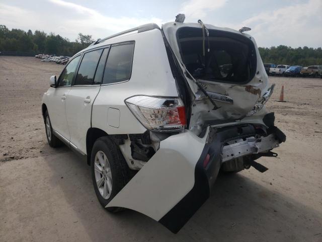 Photo 3 from auction – 2012 TOYOTA HIGHLANDER with VIN 5TDBK3EH9CS096330
