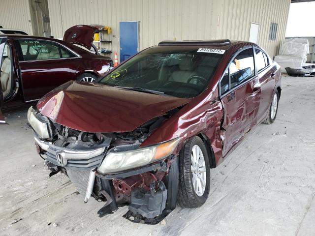 Photo 2 from auction – 2012 HONDA CIVIC EX with VIN 2HGFB2F87CH514913