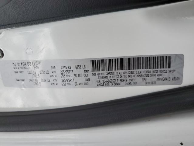 Photo 10 from auction – 2020 DODGE GRAND CARA with VIN 2C4RDGEG2LR198942