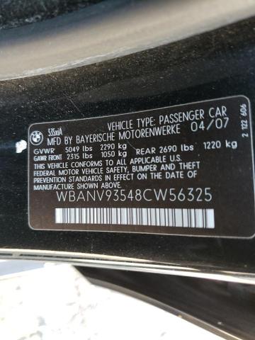 Photo 10 from auction – 2008 BMW 535 XI with VIN WBANV93548CW56325