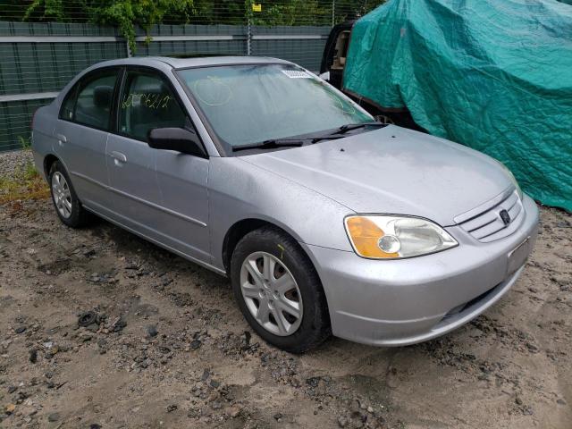 HONDA CIVIC EX 2003 with VIN 2HGES26743H541862 - Photo from auction
