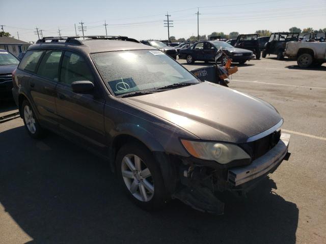 SUBARU OUTBACK 2. 2008 with VIN 4S4BP61C587349301 - Photo from auction