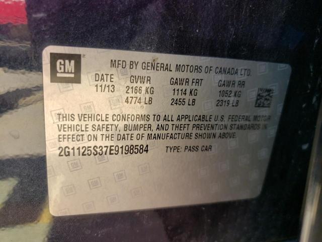 Photo 10 from auction – 2014 CHEVROLET IMPALA LT with VIN 2G1125S37E9198584