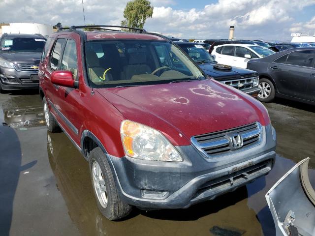 HONDA CR-V EX 2002 with VIN JHLRD78882C090873 - Photo from auction