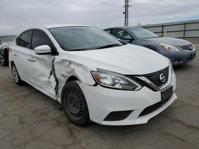 NISSAN SENTRA S 2017 with VIN 3N1AB7AP3HL650428 - Photo from auction