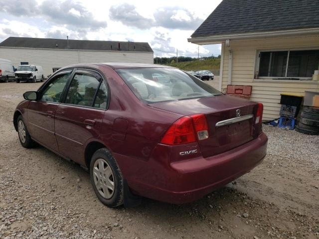 Photo 3 from auction – 2003 HONDA CIVIC LX with VIN 1HGES16573L028276