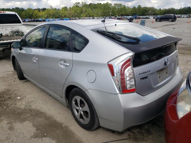 Photo 3 from auction – 2012 TOYOTA PRIUS with VIN JTDKN3DUXC5439139