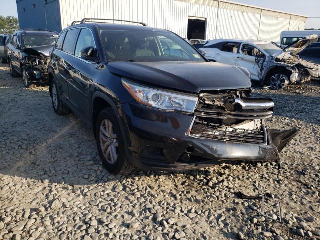 TOYOTA HIGHLANDER 2016 with VIN 5TDBKRFH8GS266975 - Photo from auction