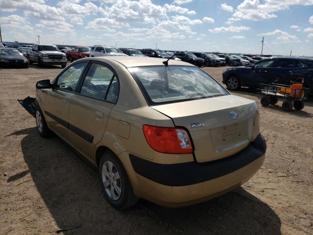 Photo 3 from auction – 2008 KIA RIO BASE with VIN KNADE123086317203