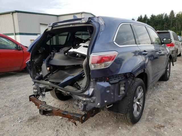 Photo 4 from auction – 2015 TOYOTA HIGHLANDER with VIN 5TDJKRFHXFS166371