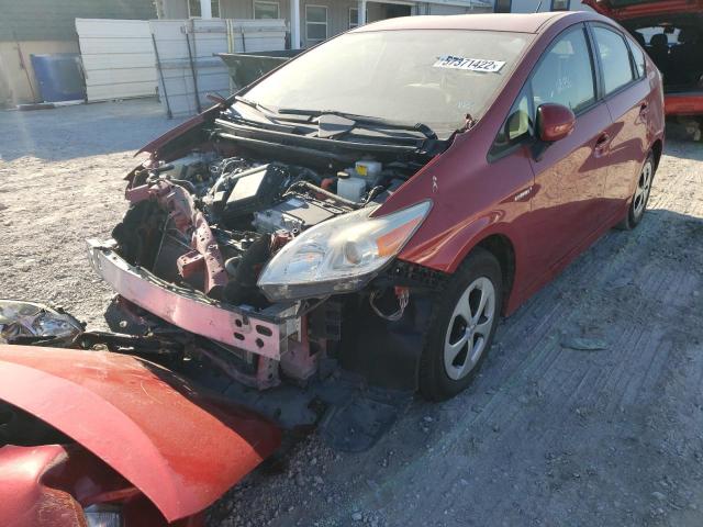 Photo 2 from auction – 2014 TOYOTA PRIUS with VIN JTDKN3DU0E1746071