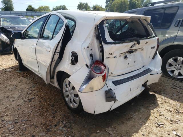 Photo 3 from auction – 2012 TOYOTA PRIUS C with VIN JTDKDTB35C1013394