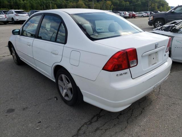 Photo 3 from auction – 2004 HONDA CIVIC EX with VIN 2HGES26834H616612