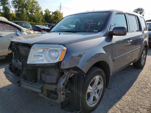 Photo 2 from auction – 2014 HONDA PILOT EXL with VIN 5FNYF4H58EB010664