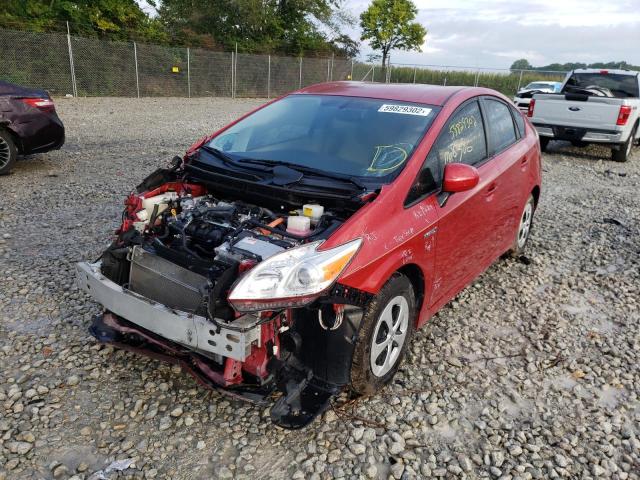 Photo 2 from auction – 2012 TOYOTA PRIUS with VIN JTDKN3DU4C1596379
