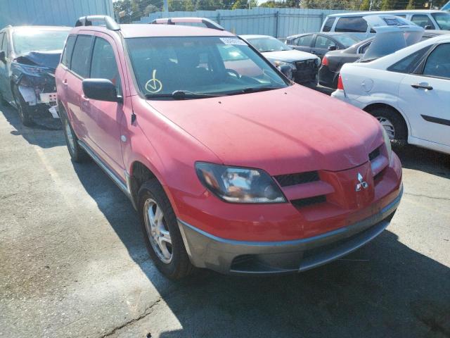 MITSUBISHI OUTLANDER 2004 with VIN JA4LZ31F84U007617 - Photo from auction