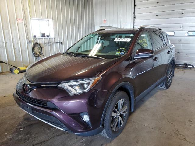 Photo 2 from auction – 2016 TOYOTA RAV4 XLE with VIN 2T3RFREV6GW433701