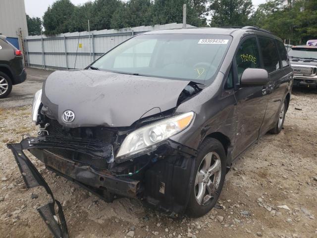 Photo 2 from auction – 2012 TOYOTA SIENNA LE with VIN 5TDKK3DC6CS227980