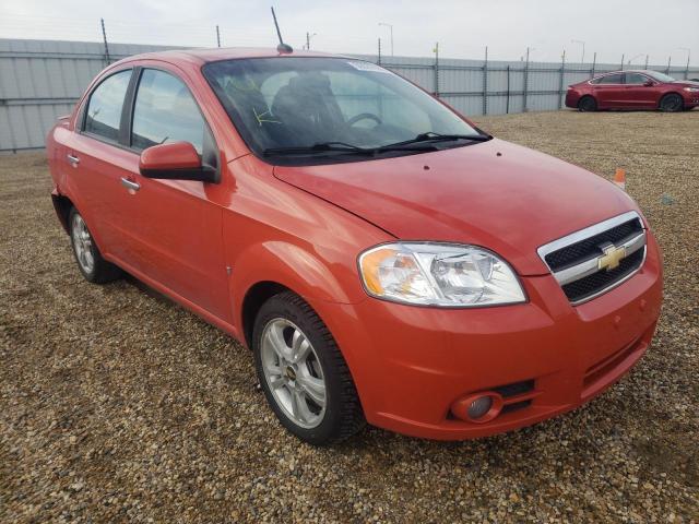 CHEVROLET AVEO LT 2009 with VIN 3G1TX55E39L125285 - Photo from auction