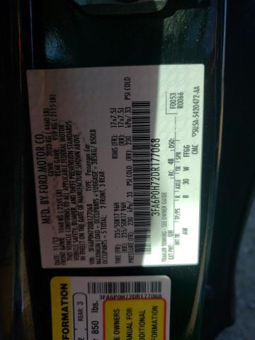 Photo 10 from auction – 2013 FORD FUSION SE with VIN 3FA6P0H72DR177068