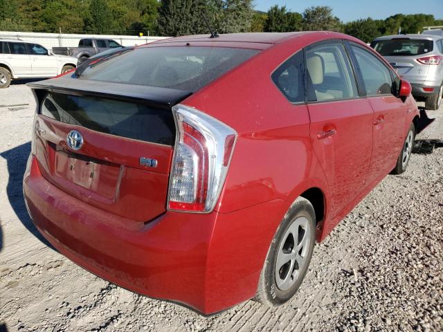 Photo 4 from auction – 2014 TOYOTA PRIUS with VIN JTDKN3DU0E1746071