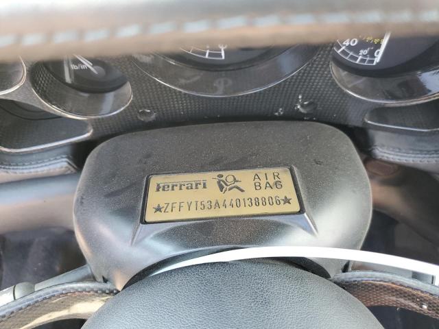 Photo 9 from auction – 2004 FERRARI 360 SPIDER with VIN ZFFYT53A440138806