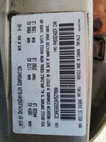 Photo 10 from auction – 2003 CHRYSLER 300M with VIN 2C3AE66G53H527890