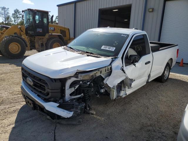 Photo 2 from auction – 2022 FORD F150 with VIN 1FTMF1C55NKD31942