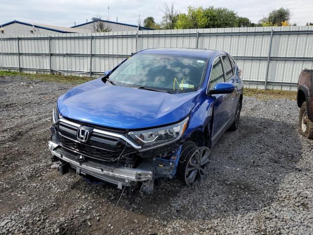 Photo 2 from auction – 2022 HONDA CR-V EX with VIN 7FARW2H57NE012726