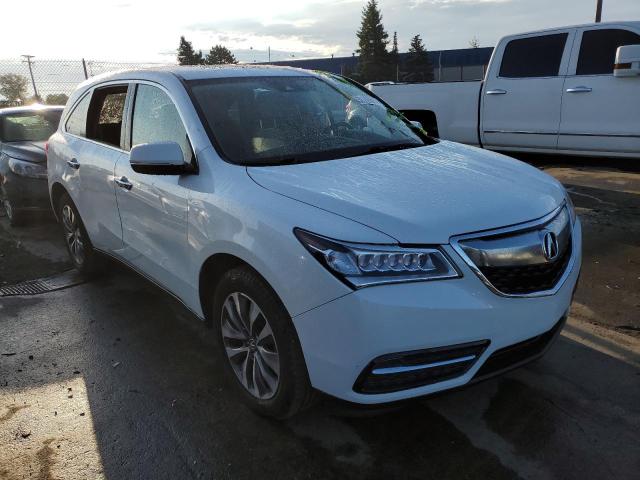 ACURA MDX 2016 with VIN 5FRYD4H26GB026097 - Photo from auction