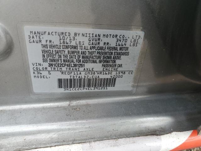 Photo 10 from auction – 2014 NISSAN VERSA NOTE with VIN 3N1CE2CP4EL391251