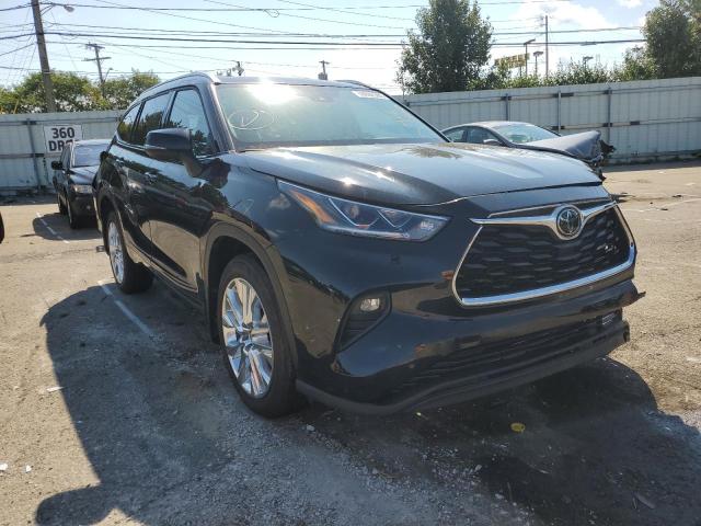 TOYOTA HIGHLANDER 2021 with VIN 5TDDZRBH5MS093809 - Photo from auction
