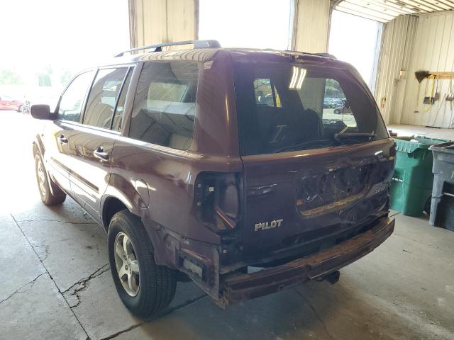 Photo 3 from auction – 2007 HONDA PILOT EXL with VIN 5FNYF18707B001184