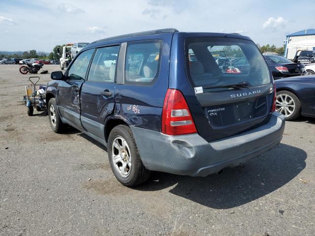 Photo 3 from auction – 2005 SUBARU FORESTER 2 with VIN JF1SG63635H733861