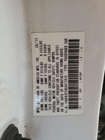 Photo 10 from auction – 2014 HONDA ACCORD SPO with VIN 1HGCR2F59EA013415
