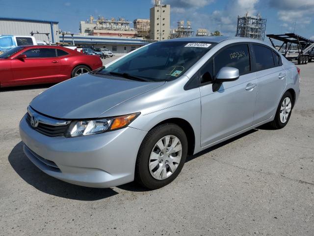 Photo 2 from auction – 2012 HONDA CIVIC LX with VIN 19XFB2F58CE052748