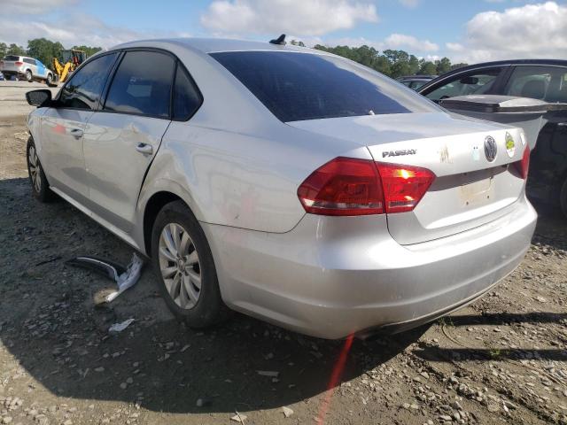 Photo 3 from auction – 2015 VOLKSWAGEN PASSAT S with VIN 1VWAT7A35FC022271