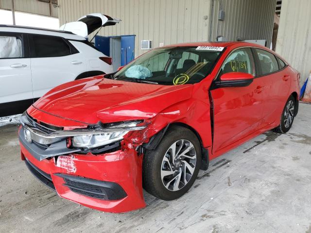 Photo 2 from auction – 2018 HONDA CIVIC EX with VIN 2HGFC2F71JH611008