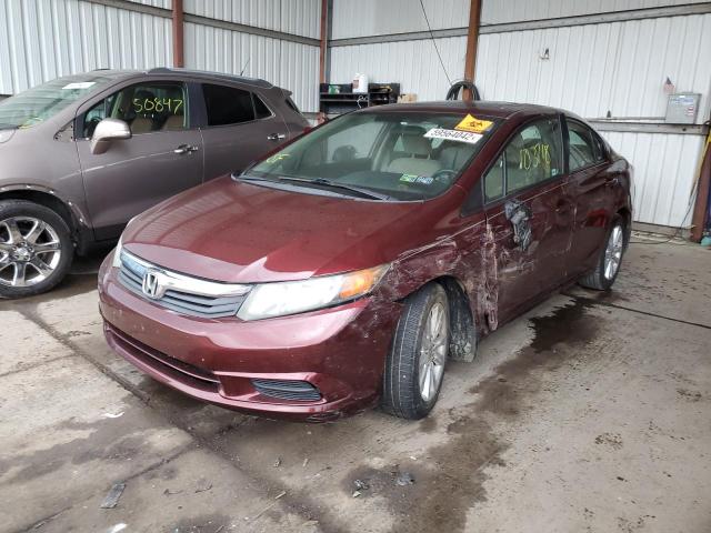 Photo 2 from auction – 2012 HONDA CIVIC EX with VIN 19XFB2F85CE322402