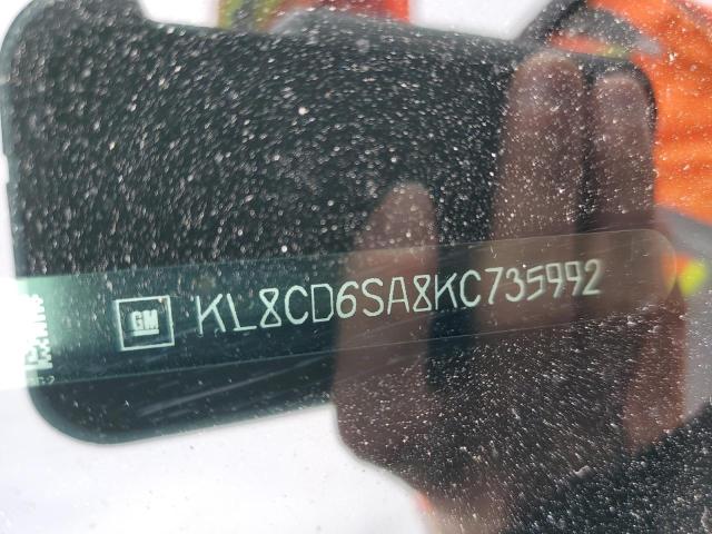 Photo 10 from auction – 2019 CHEVROLET SPARK 1LT with VIN KL8CD6SA8KC735992