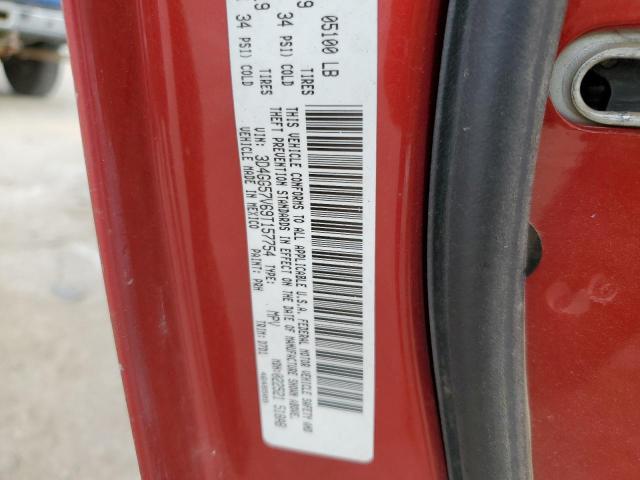 Photo 10 from auction – 2009 DODGE JOURNEY SX with VIN 3D4GG57V69T157754