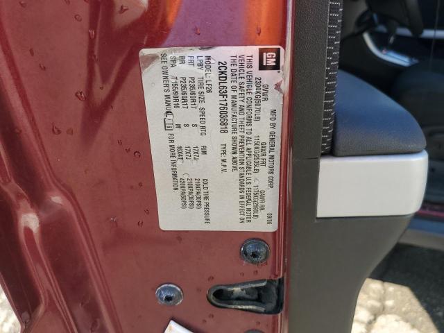 Photo 10 from auction – 2007 PONTIAC TORRENT with VIN 2CKDL63F176036818