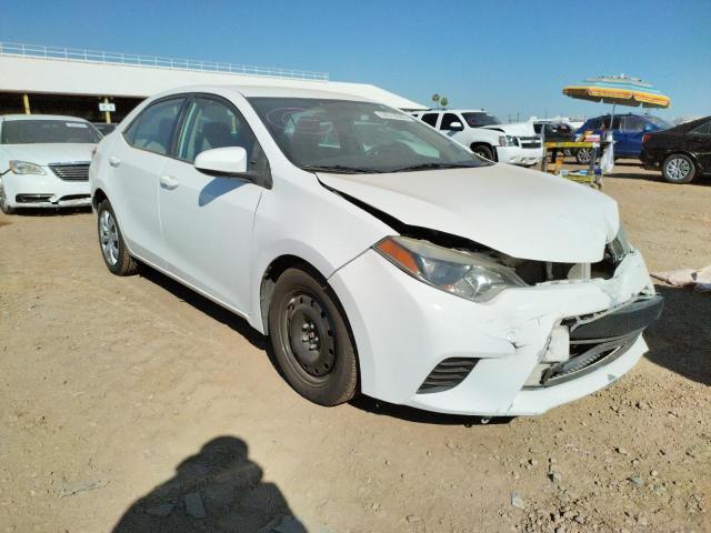 TOYOTA COROLLA L 2014 with VIN 2T1BURHE3EC176992 - Photo from auction