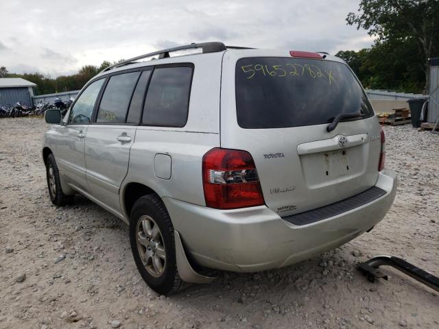 Photo 3 from auction – 2005 TOYOTA HIGHLANDER with VIN JTEEP21A150132983
