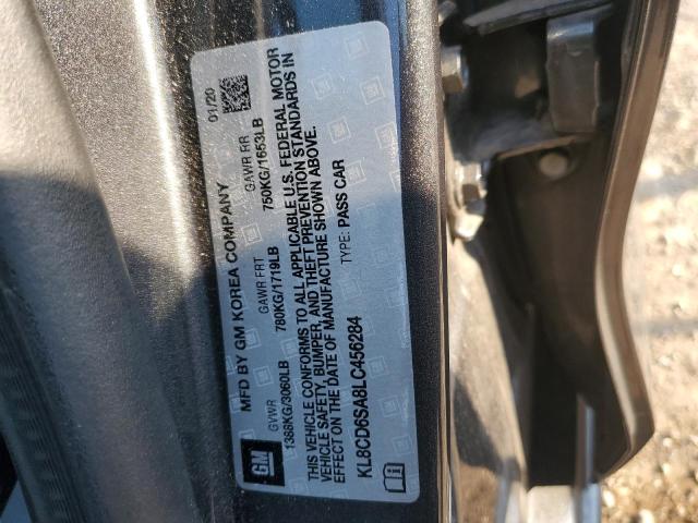 Photo 10 from auction – 2020 CHEVROLET SPARK 1LT with VIN KL8CD6SA8LC456284