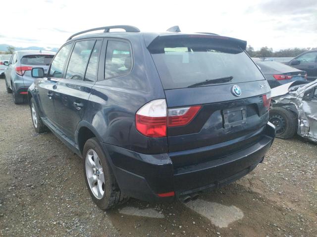 Photo 3 from auction – 2007 BMW X3 3.0SI with VIN WBXPC93417WE78160
