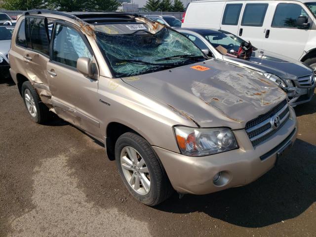 TOYOTA HIGHLANDER 2006 with VIN JTEEW21A760018393 - Photo from auction