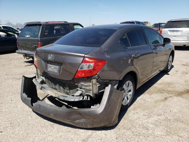 Photo 4 from auction – 2012 HONDA CIVIC LX with VIN 19XFB2F54CE303992