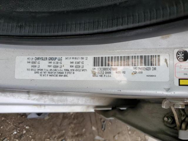 Photo 10 from auction – 2012 CHRYSLER 200 TOURIN with VIN 1C3CCBBB9CN278809